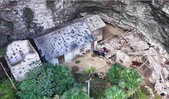 La casa a la entrada