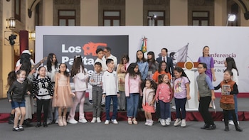 Niños cuestionan a Sheinbaum en Palacio Nacional por celebración del Día del Niño: estas fueron las preguntas