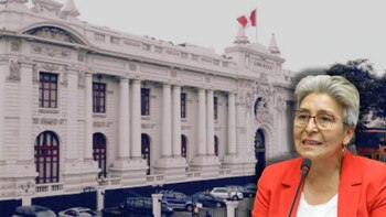 Congresista María Aguero guarda el