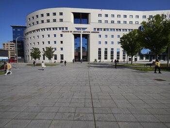 21/04/2021 El Palacio de Justicia de Pamplona, a 21 de abril de 2021, en Pamplona, Navarra (España).
POLITICA
Eduardo Sanz - Europa Press
