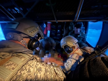 La evacuación aeromédica de los