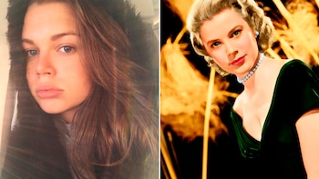 Camille y su abuela Grace