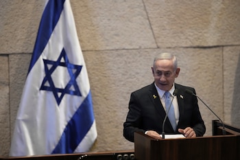 Benjamin Netanyahu, primer ministro de