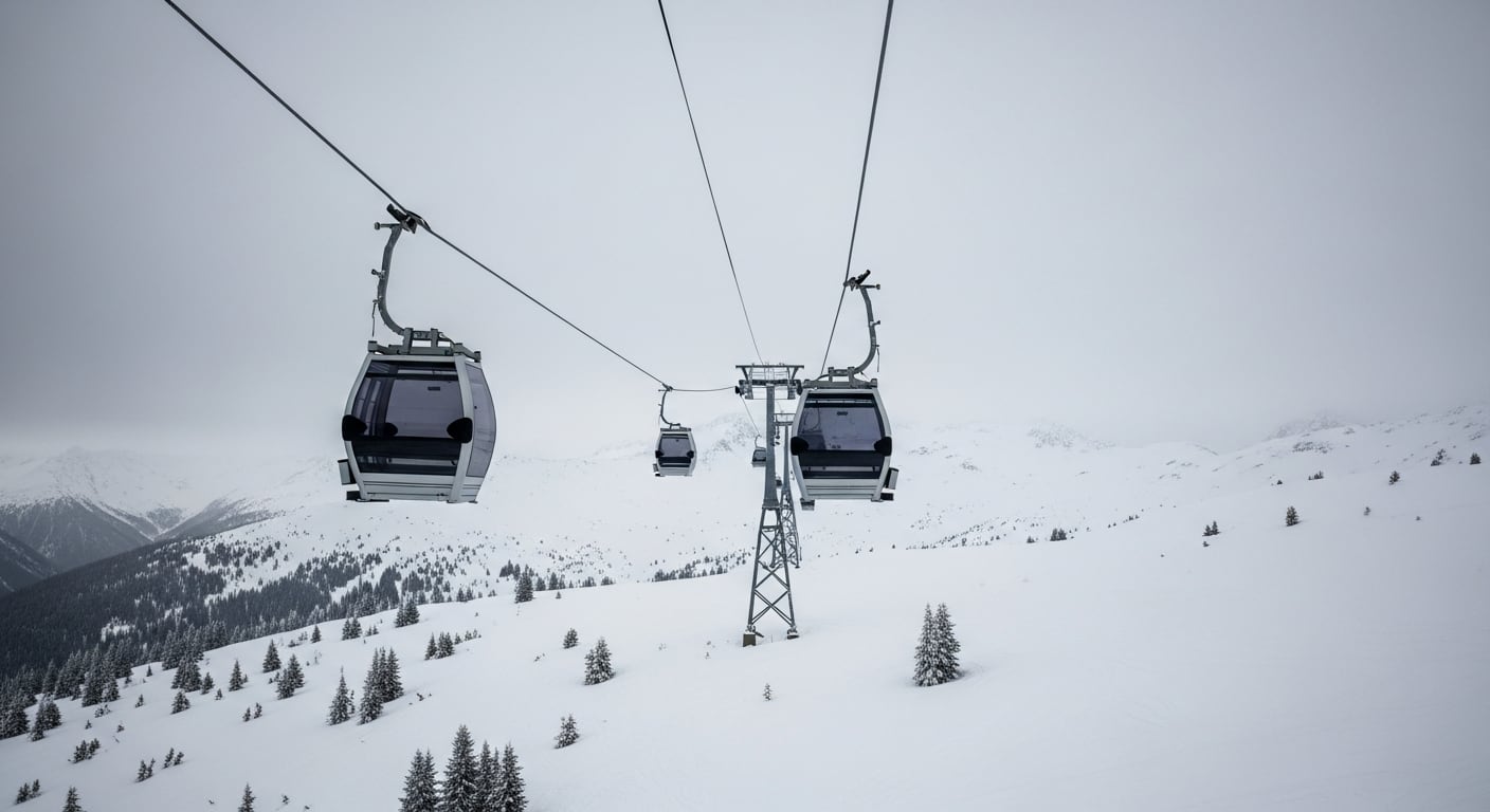 El fallo mecánico en la góndola Northwoods de Gore Mountain dejó a 67 personas atrapadas a más de 20 metros de altura durante cinco horas. (Imagen Ilustrativa Infobae)
