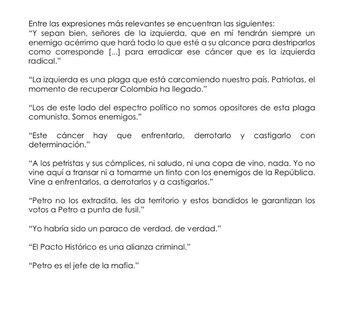 Las frases por las que demandaron la elección de Abelardo de la Espriella