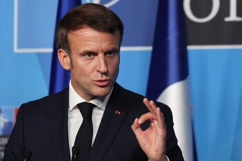 Emmanuel Macron. REUTERS/Nacho Doce