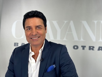 El cantante puertorriqueño Chayanne posa