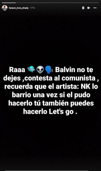 Faraón Love Shady apoya a