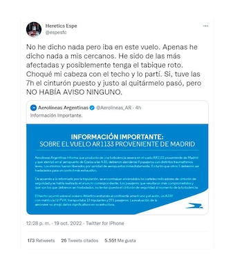 La réplica de "Espe" en