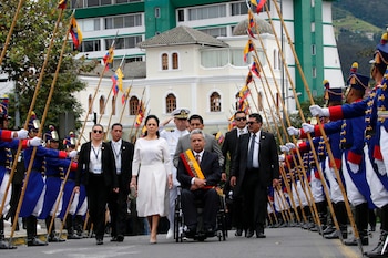 ARCHIVO - El presidente ecuatoriano