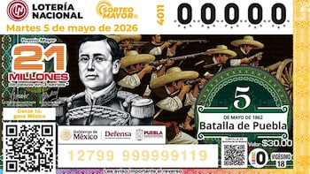Resultados del Sorteo Mayor 4011 Lotería Nacional del martes 5 de mayo: premio mayor y reintegros