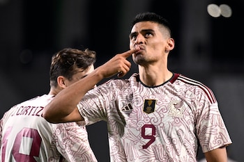 El sueño de jugar un Mundial con México se convierte en realidad para Martínez, quien promete entrega total y humildad en la máxima competencia internacional. (Foto: Orlando Ramirez-USA TODAY Sports)