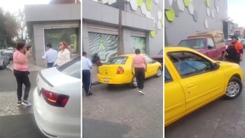 Adultos mayores intentan huir sin