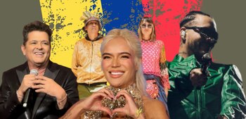 Los artistas colombianos fueron destacados