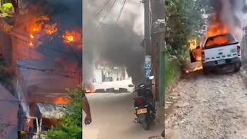 El gobernador Andrés Julián Rendón vinculó los disturbios en Segovia con retaliaciones del Clan del Golfo por los operativos contra la minería ilegal - crédito X