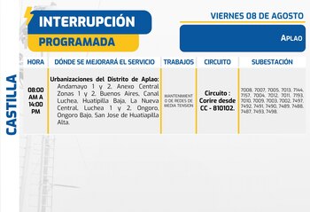 Corte de luz de Seal