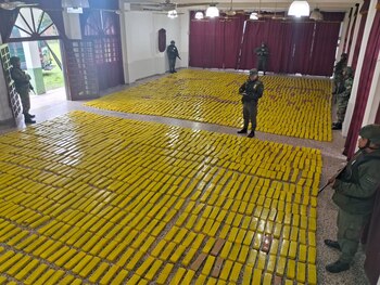 Había dos toneladas de marihuana