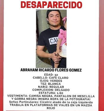 Abraham trabaja como chofer a