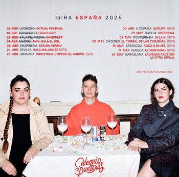 Próximas fechas de los conciertos