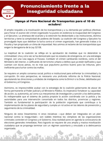 paro de transportistas