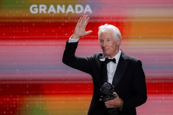 Richard Gere está casado con Alejandra Silva desde 2018 y la pareja alterna su vida entre Nueva York y Madrid - REUTERS/Jon Nazca