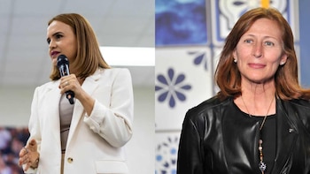 Clara Luz Flores evitó entrar en polémica con Tatiana Clouthier tras su exigencia de que dejé la coordinación estatal de Morena.
Crédito: X / @claraluzflores / Getty Images