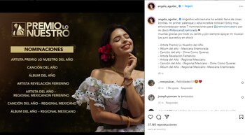 Ángela Aguilar celebra sus 7