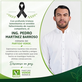 Pedro Martínez Barroso gobernó San Juan Cacahuatepec entre 2022 y 2024.