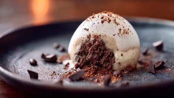 La preparación del mousse de