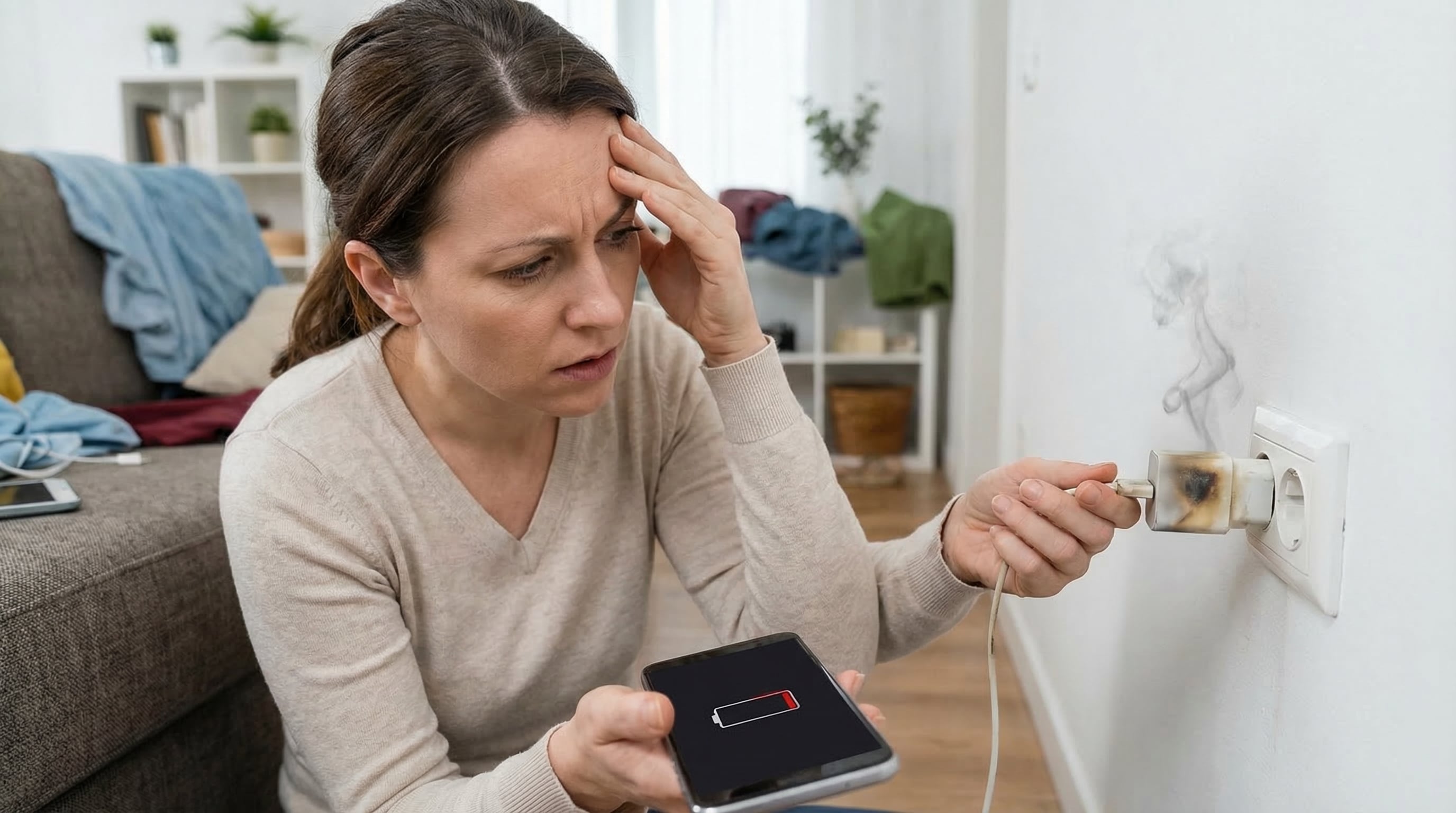 Las altas temperaturas y los fallos en cargadores pueden acelerar el desgaste de la batería. (Imagen Ilustrativa Infobae)