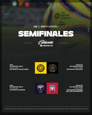 Horarios definidos para las semifinales