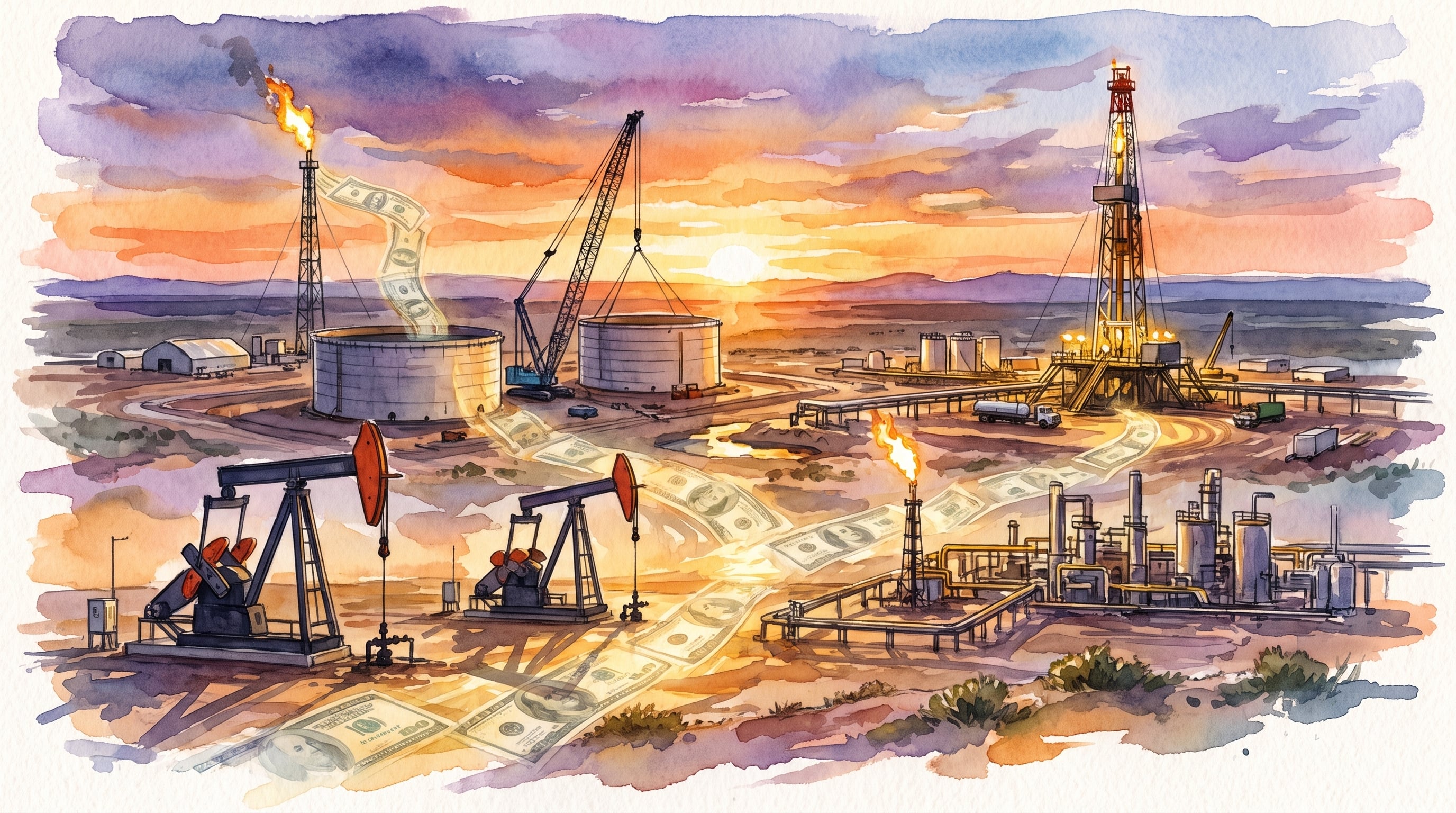 La producción y exportación de gas y petróleo en Vaca Muerta ilustra el ingreso de dólares por la actividad de sus yacimientos (Imagen Ilustrativa Infobae)