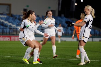 La delantera danesa del Real