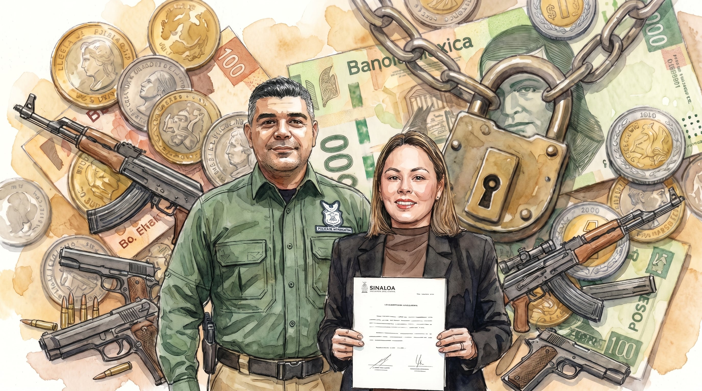 Pensión para exjefe policiaco bajo sospecha expone la presión política en Sinaloa