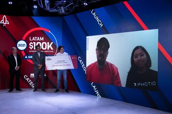 Premiación en 2021 donde se