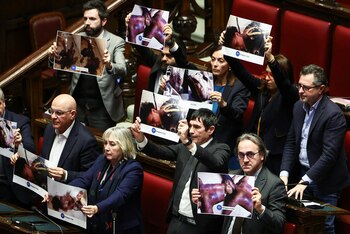 Diputados de la bancada izquierdista