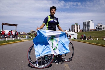 Abril Garzón salió tercera en su primer año como ciclista de ruta (Foto: Nacho Boullosa)