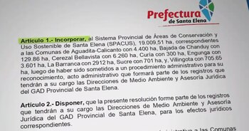 Declaratoria de la zona como