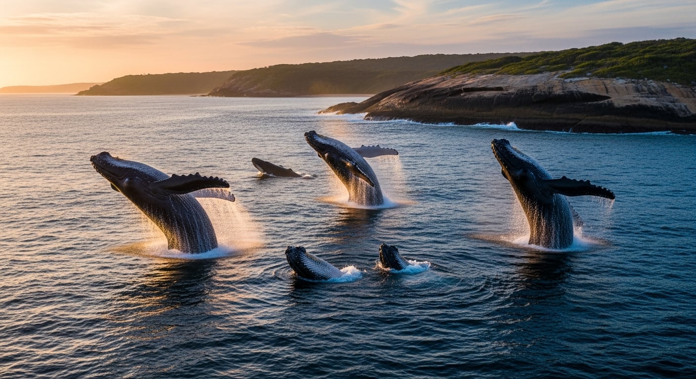 Más de 20 años de observación permitieron registrar cambios y desarrollo en las estrategias de alimentación de las ballenas jorobadas (Imagen Ilustrativa Infobae)