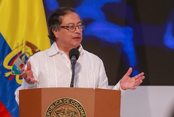 El presidente Gustavo Petro señaló que Colombia es una potencia mundial del crimen