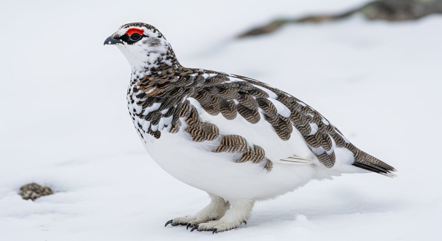 El camuflaje blanco mejora el aislamiento térmico al modificar las fibras del pelaje, ofreciendo protección ante temperaturas extremas (Imagen Ilustrativa Infobae)