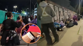 Cientos de seguidores de BTS acamparon desde la madrugada de este viernes 2 de octubre en los alrededores de El Campín en Bogotá: largas filas y caos vehícular