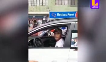 Bryan Reyna envuelto en destrozo