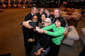 Los realizadores se reunieron en