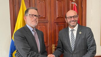 Vicecancileres de Ecuador y Perú se reunieron el viernes 20 de enero