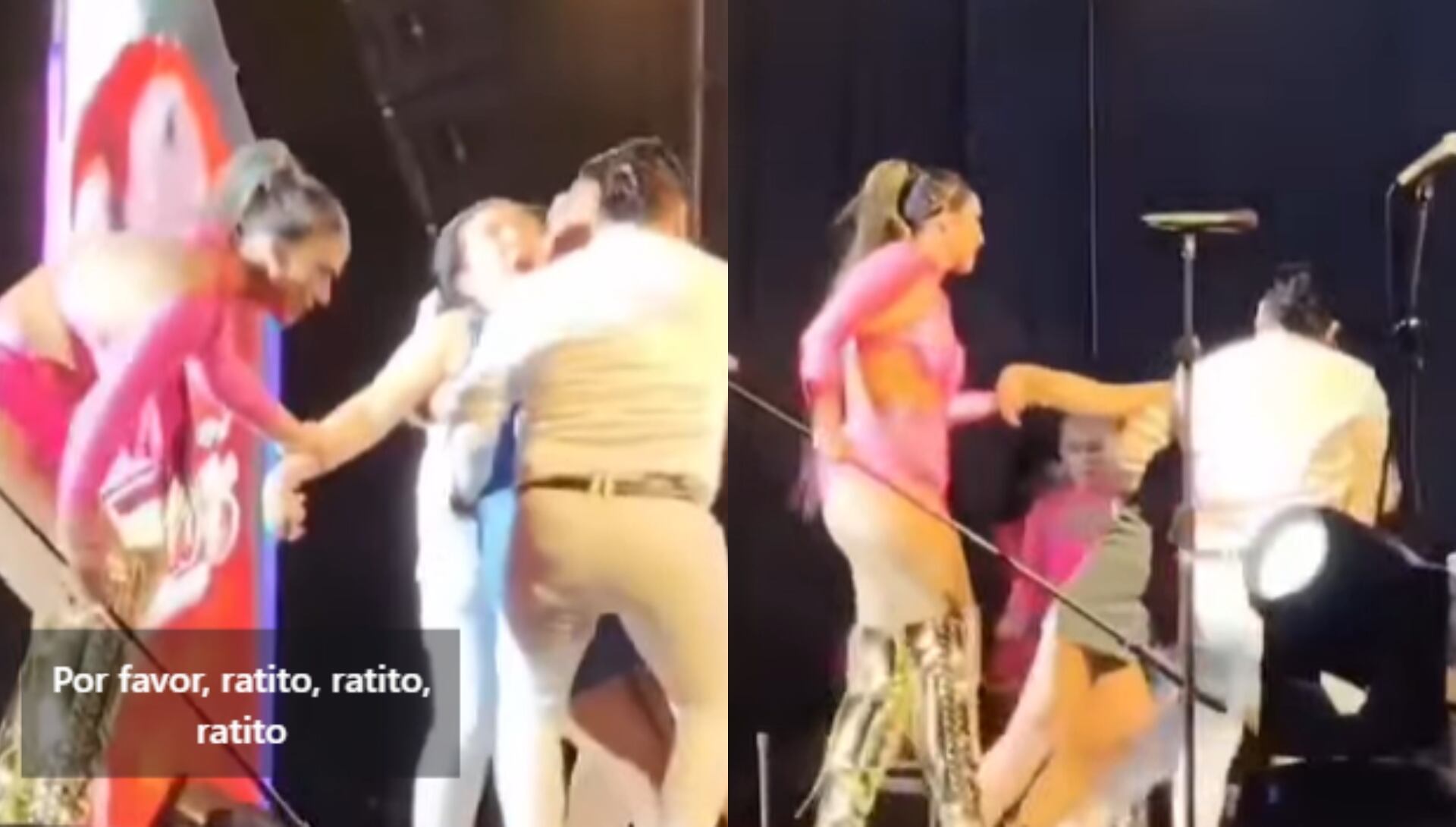 Mujer sufre epilepsia en pleno show y reacción del público causa indignación.