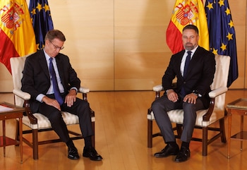 El presidente del PP, Alberto