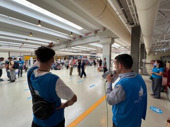 Operativo de bienvenida en Italia