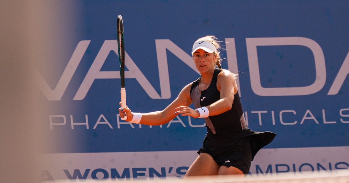 Solana Sierra e em busca do quarto título para a final do WTA em Mallorka Solana Sierra e em busca do quarto título para a final do WTA em Mallorka