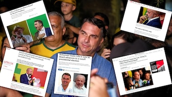 “Ducha fría para la izquierda”: la victoria de Flávio Bolsonaro sobre Lula da Silva en los medios del mundo